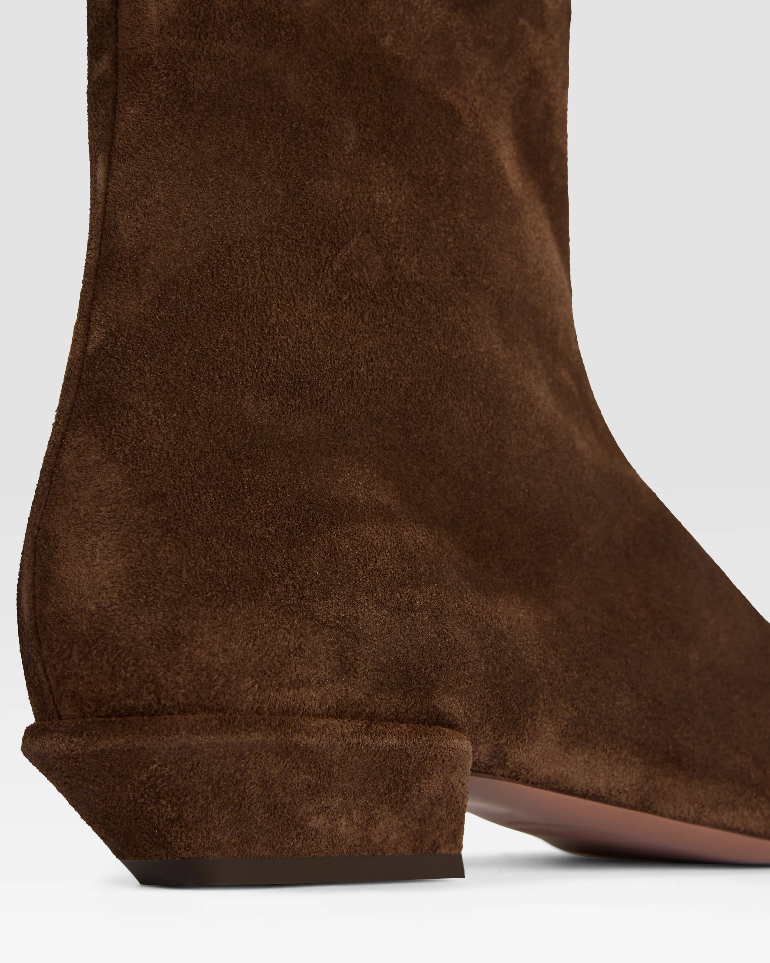 Ankle boots in ebony calf suede leather - Image 3