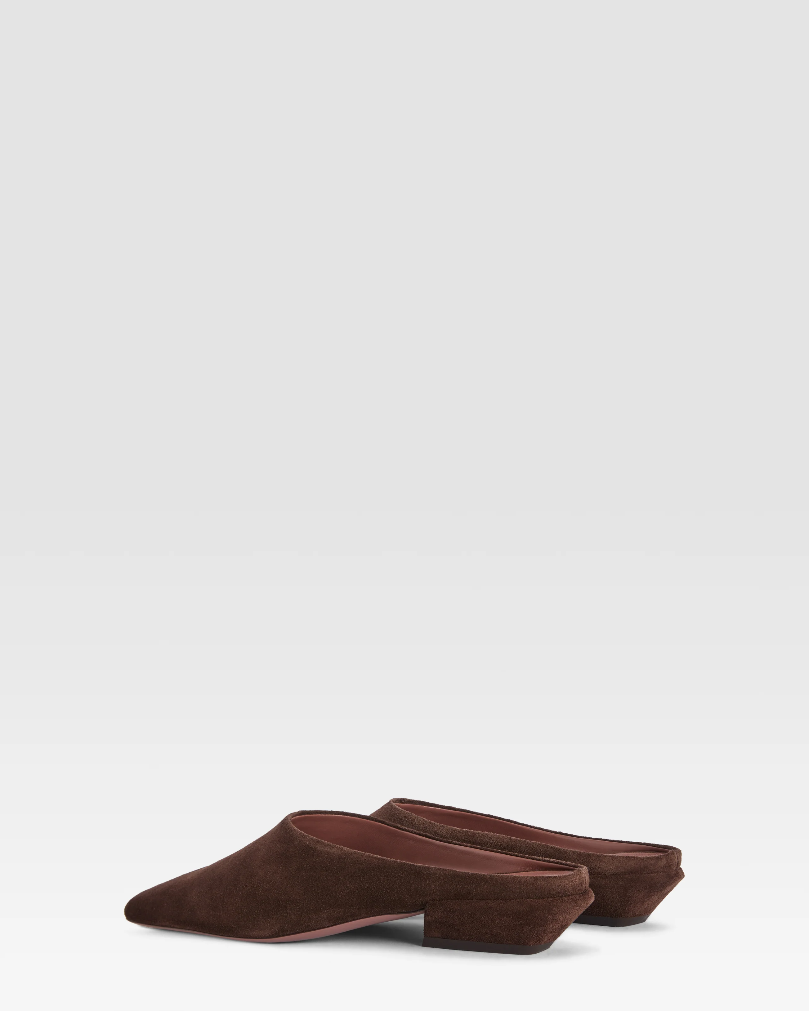 Sabots in ebony calf suede leather - Image 3